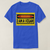 Ich bin vegan T-Shirt (Design vorne)