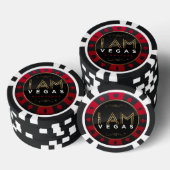 ICH BIN VEGAS POKER CHIPS (Stapel)