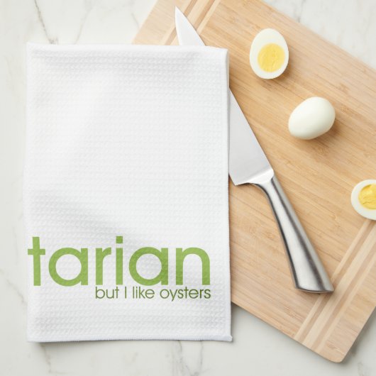 Ich bin Vegetarier-Küchentücher Geschirrtuch (Viertel Falte)