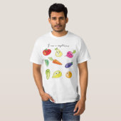 Ich bin Vegetarier T-Shirt (Vorne ganz)