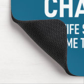 Ich bin verantwortlich, Lustig, Witze, Sarkastisch Mousepad (Ecke)