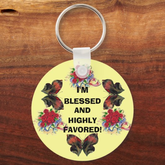 ICH BIN VERBLEST! Schlüsselkette Schlüsselanhänger (Vorderseite)