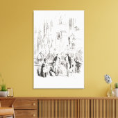 Ich bin Verheiratet Leinwanddruck (Insitu (Wohnzimmer))