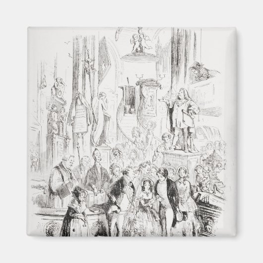 Ich bin Verheiratet Magnet (Vorne)