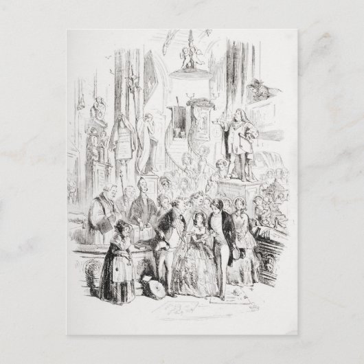 Ich bin Verheiratet Postkarte (Vorderseite)