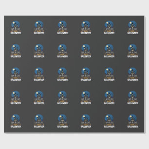 Ich bin verliebt in Halloween Spukschloss_1 Geschenkpapier