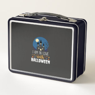 Ich bin verliebt in Halloween Spukschloss_1 Metall Brotdose
