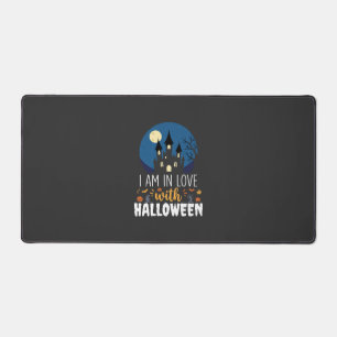 Ich bin verliebt in Halloween Spukschloss_1 Schreibtischunterlage
