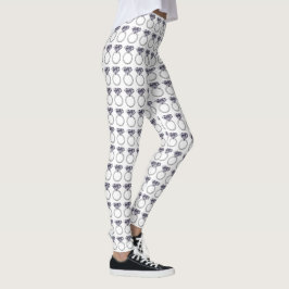 Ich bin Verlobte Diamantring-Leggings Leggings