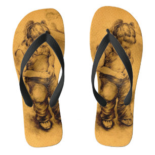 Ich bin verloren in Le Tianguie, Mexiko Badesandalen