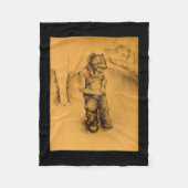 Ich bin verloren in Le Tianguie, Mexiko Fleecedecke (Vorderseite)