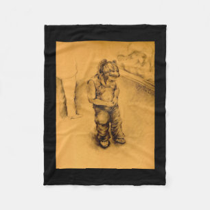 Ich bin verloren in Le Tianguie, Mexiko Fleecedecke