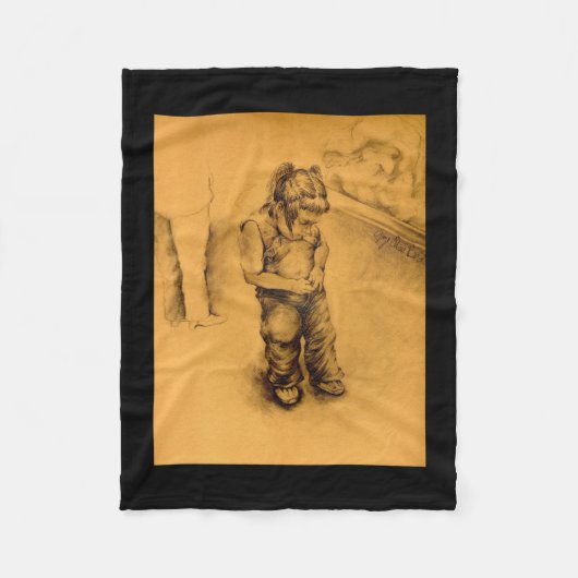 Ich bin verloren in Le Tianguie, Mexiko Fleecedecke (Vorderseite)