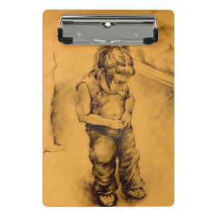 Ich bin verloren in Le Tianguie, Mexiko Mini Klemmbrett