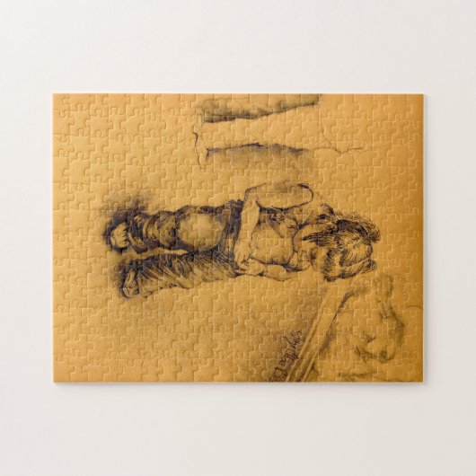 Ich bin verloren in Le Tianguie, Mexiko Puzzle (Horizontal)