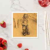 Ich bin verloren in Le Tianguie, Mexiko Serviette (Beispiel)