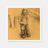 Ich bin verloren in Le Tianguie, Mexiko Serviette (Vorderseite)