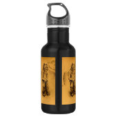 Ich bin verloren in Le Tianguie, Mexiko Trinkflasche (Rückseite)