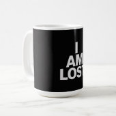 Ich bin verloren kaffeetasse (Vorderseite Links)