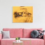 Ich bin verloren leinwanddruck (Insitu (Wohnzimmer))