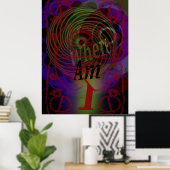 Ich bin verloren poster (Heimbüro)