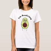 Ich bin vermeidbar - Funny Fruit Pun T-Shirt (Vorderseite)