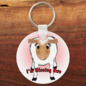 Ich bin Vermisst Ewe Schlüsselanhänger (Vorderseite)