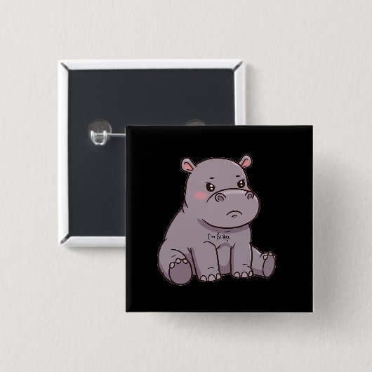 Ich bin verrückt button (Vorne & Hinten)