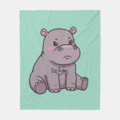 Ich bin verrückt fleecedecke (Vorderseite)