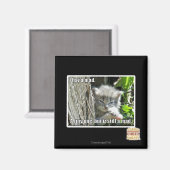 Ich bin verrückt magnet (Vorderseite/Rückseite)