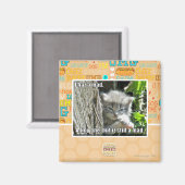 Ich bin verrückt magnet (Vorderseite/Rückseite)