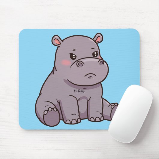 Ich bin verrückt mousepad (Mit Mouse)
