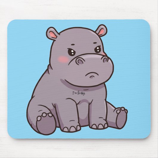 Ich bin verrückt mousepad (Vorne)