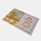 Ich bin verrückt nach dem Fall Fußmatte (Schrägansicht)