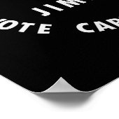 Ich bin verrückt nach Jimmy - Carter 1976 Wahl Poster (Ecke)