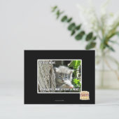 Ich bin verrückt postkarte (Stehend Vorderseite)