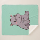 Ich bin verrückt sherpadecke (Vorderseite (Horizontal))