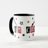 Ich bin verrückt tasse (Vorderseite Links)