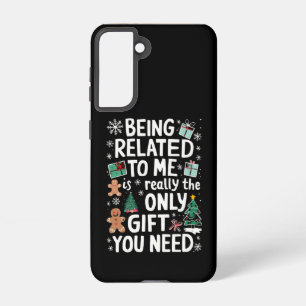 Ich bin verwandt Weihnachts-Weihnachtsgeschenk mei Samsung Galaxy Hülle