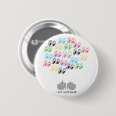 Ich bin verwirrt button (Vorne & Hinten)