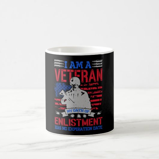 Ich bin Veteran - Das perfekte US-Hero-Geschenk Kaffeetasse (Mittel)