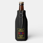 ICH BIN VETERAN FLASCHENKÜHLER (Flasche Rückseite)