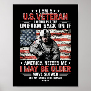Ich bin Veteran in den USA und bin möglicherweise Poster