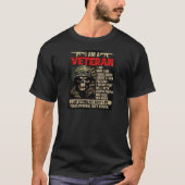ICH BIN VETERAN T-Shirt (Vorderseite)