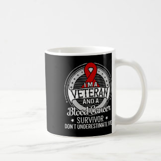 Ich bin Veteran und für Blutkrebsbewusstsein Kaffeetasse