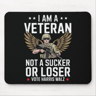Ich bin Veteran und kein Sucker oder Loser, Harris Mousepad