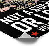 Ich bin Veteran und kein Sucker oder Loser, Harris Poster (Ecke)