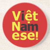 Ich bin Viborett Namese! Getränkeuntersetzer (Vorne)