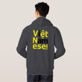 Ich bin Viborett Namese! Hoodie (Schwarz voll)