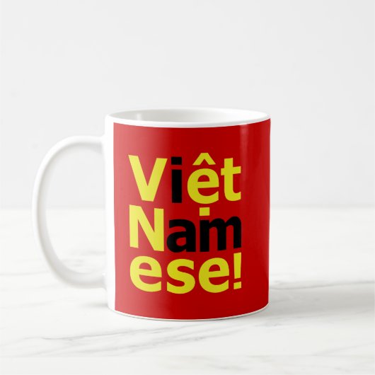 Ich bin Viborett Namese! Kaffeetasse (Links)